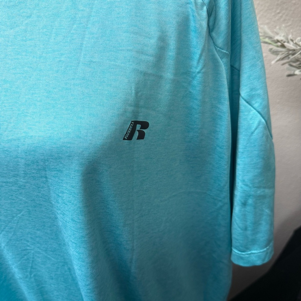 Russell Athletic 3XL Blue Dri-Power 360 Training Fit Performance Tee Shirt - Picture 2 of 8